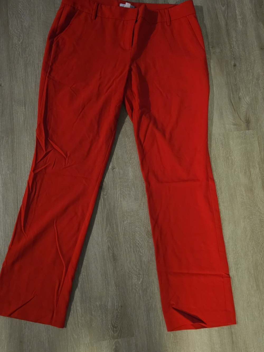 New York & Company Wide-Leg Pants in Bright Red